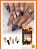 【CDJ042】Halloween Nail Collection Nail Patch Nail Piece Fake Nail Wear nail art