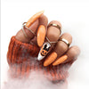 【CDJ043】Halloween Nail Collection Nail Patch Nail Piece Fake Nail Wear nail art