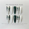 【CDJ062】Hand made nail collection finished fake nail wholesale jelly glue nail art