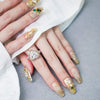 【CDJ070】Hand Made | Wear a hand | Buchelati super gorgeous plutocrat daughter pull sister nail art