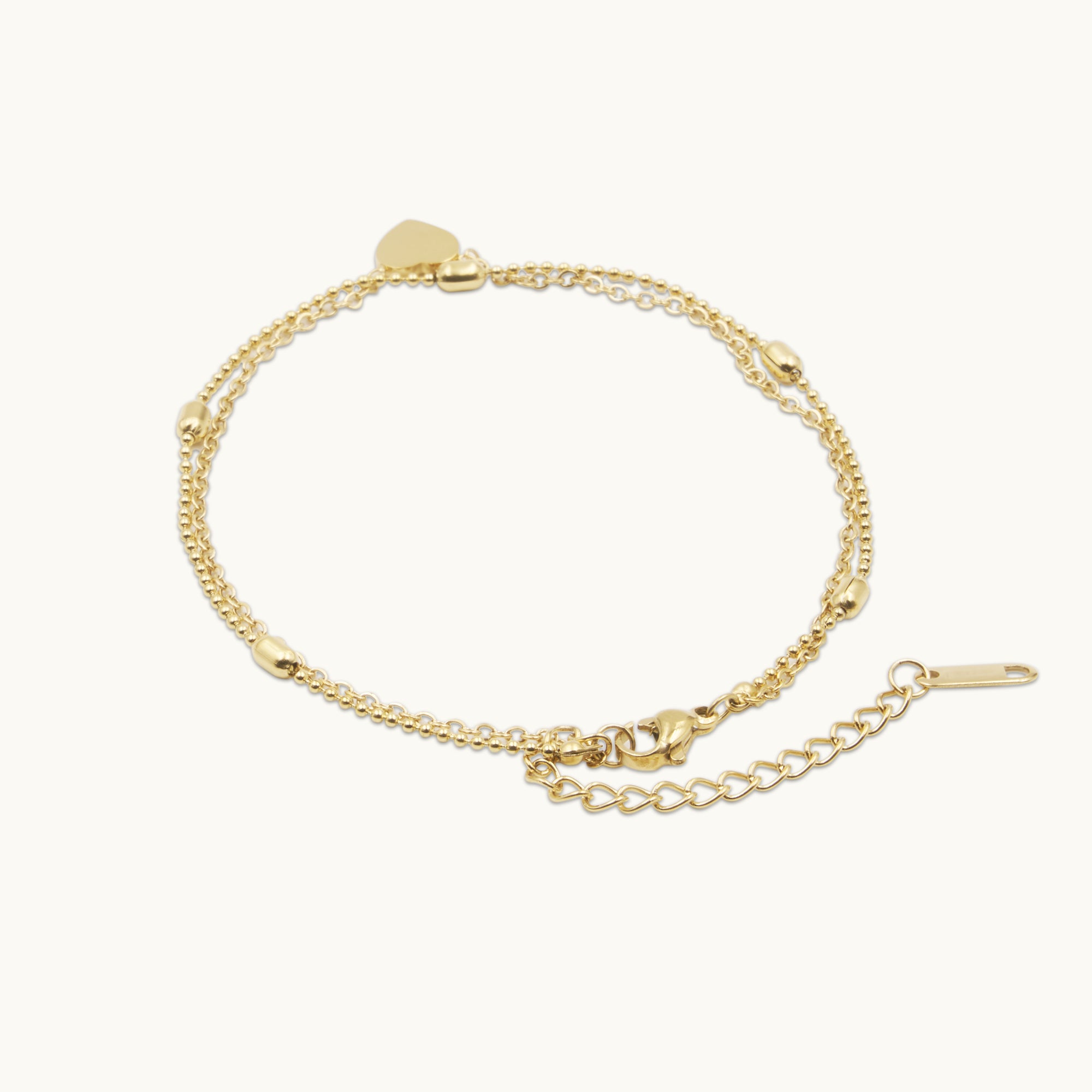2 In 1 Gold Leg Chain-Anklet