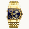 MEN'S SQUARE GOLD WATCH