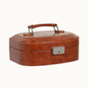 Brown Leather Double Jewelry Box