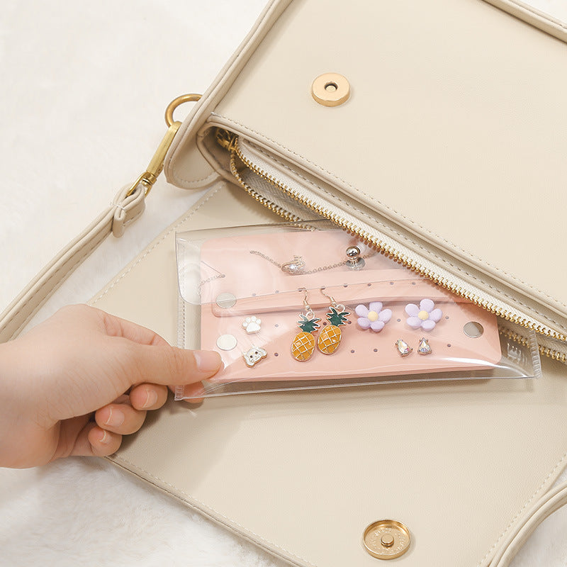 Transparent Portable Jewelry Envelope Bag