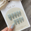 【CDJ063】Hand made nail collection finished fake nail wholesale jelly glue nail art