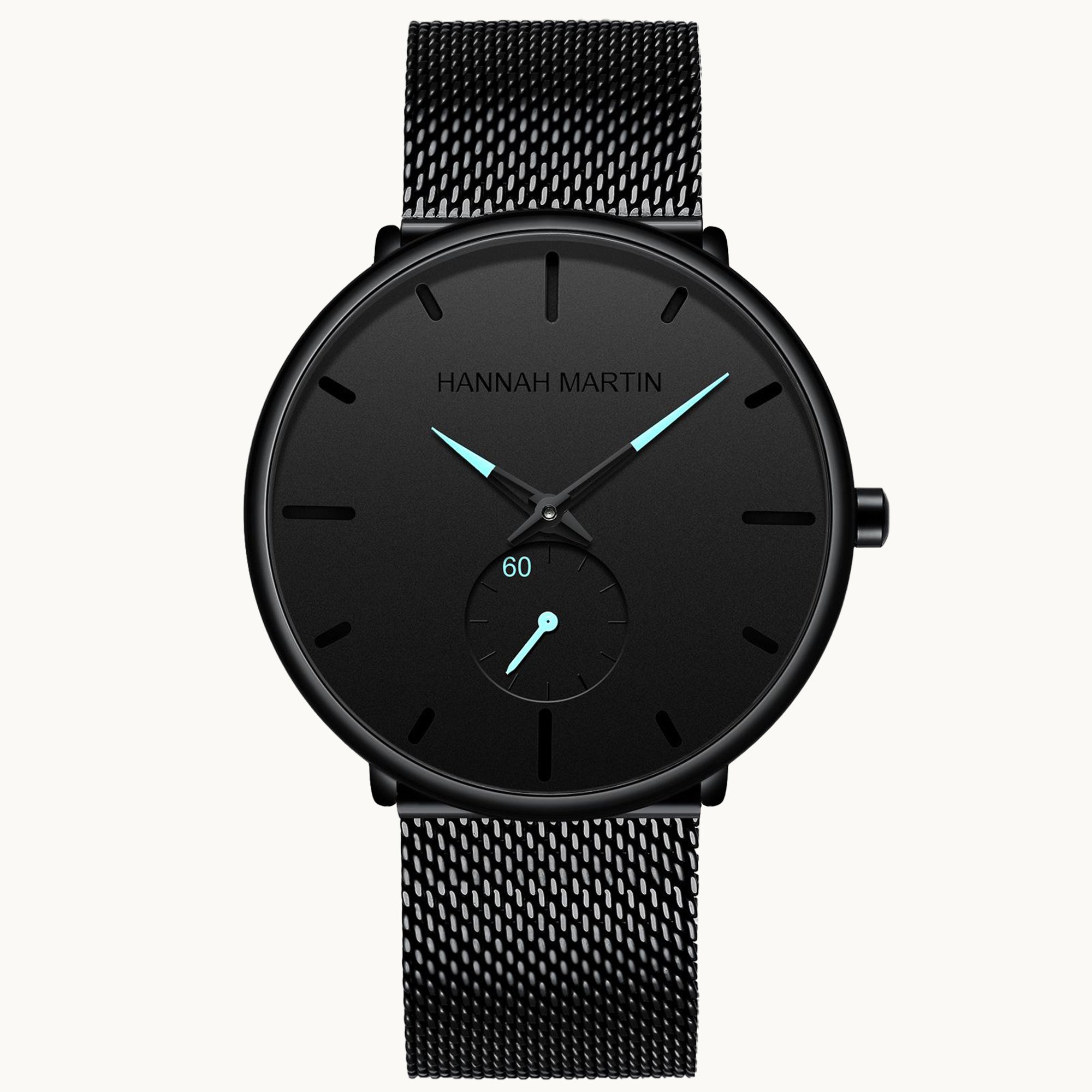 HANNAH MARTIN THREE-PIN SIMPLE MEN'S WATCH