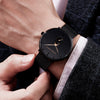 HANNAH MARTIN THREE-PIN SIMPLE MEN'S WATCH