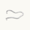 ICED ZIRCON TENNIS CHAIN HIP HOP BRACELET, 4mm