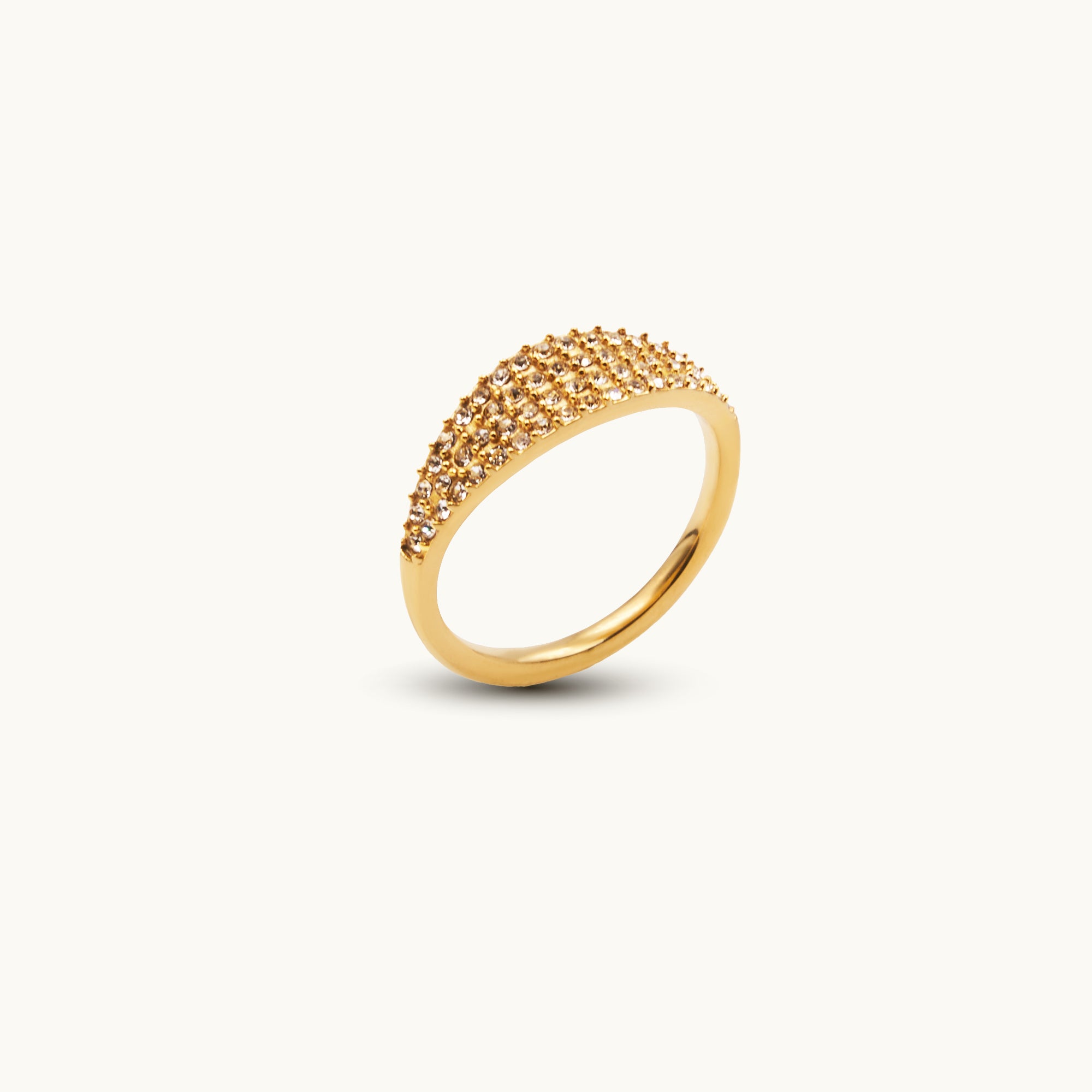 PAVÉ THIN DOME RING