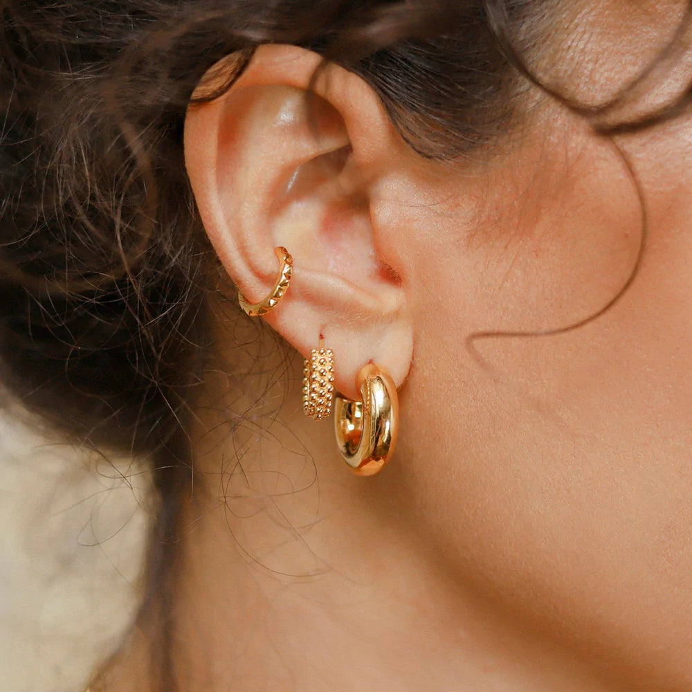 MINI BAYA HOOP EARRINGS