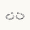 BOND IRREGULARITY HOOP EARRINGS