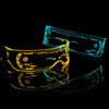 LED Visor Glasses 7 Colors Futuristic Glasses