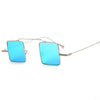 Vintage Metal Frame Retro Small Square Sunglasses