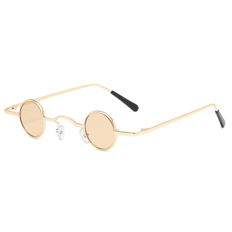 Punk Retro Mini Sunglasses Round